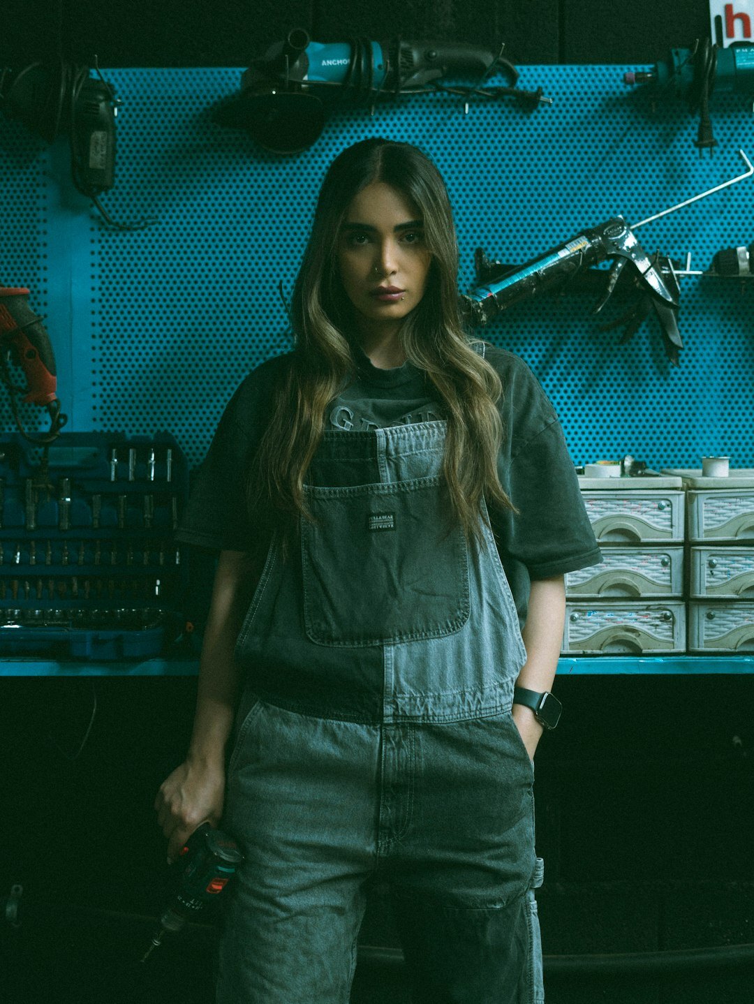 Portrait of a female mechanical engineering course instructor
